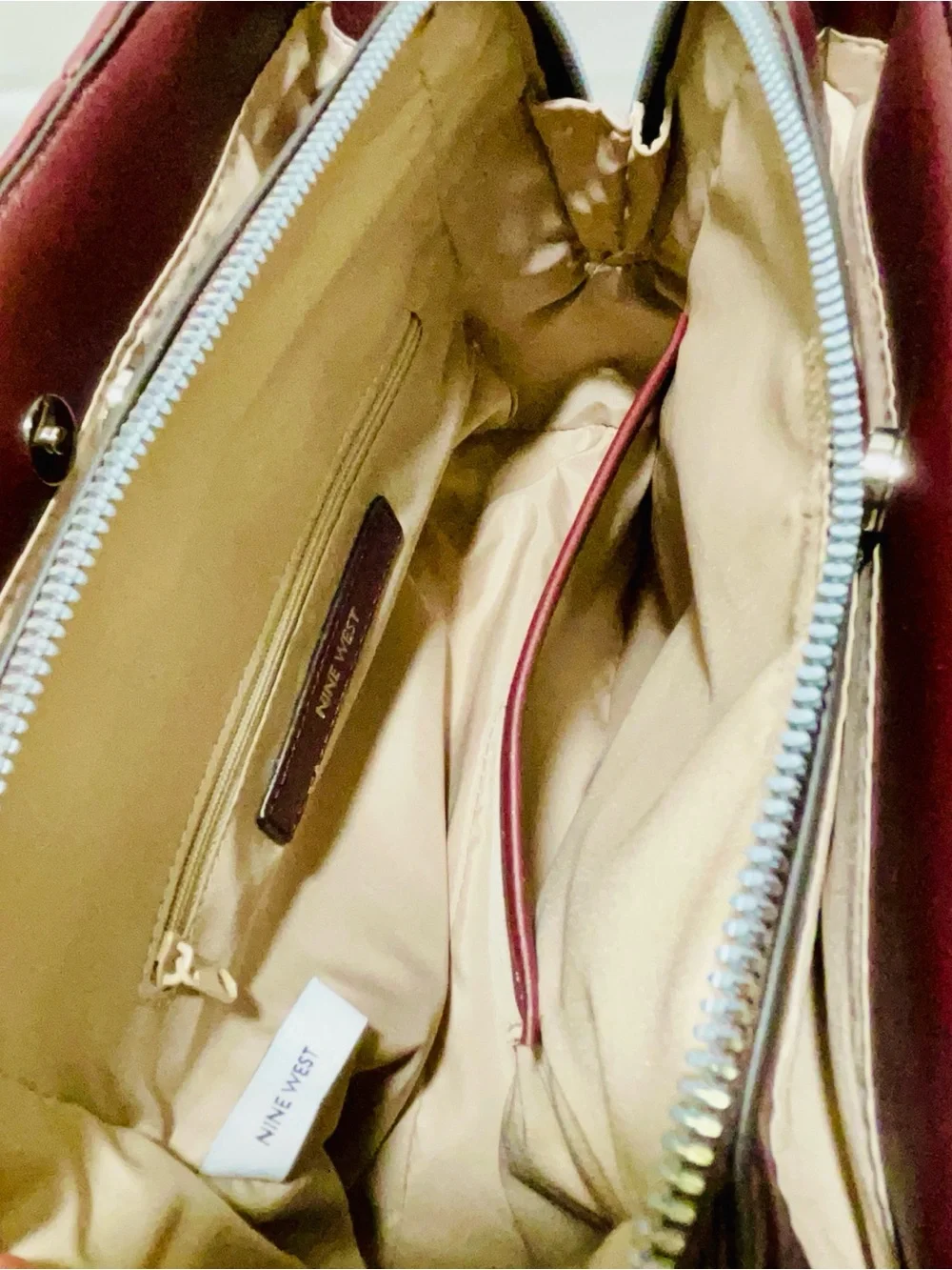 Nine West Peetra Quilted Satchel/Crossbody, NWT